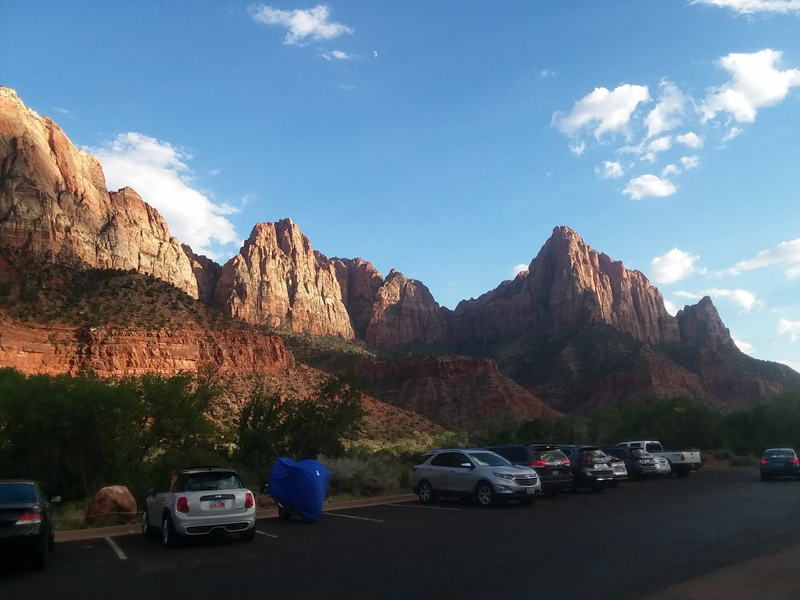 Illustration for article titled Zion National Park is what America is about.